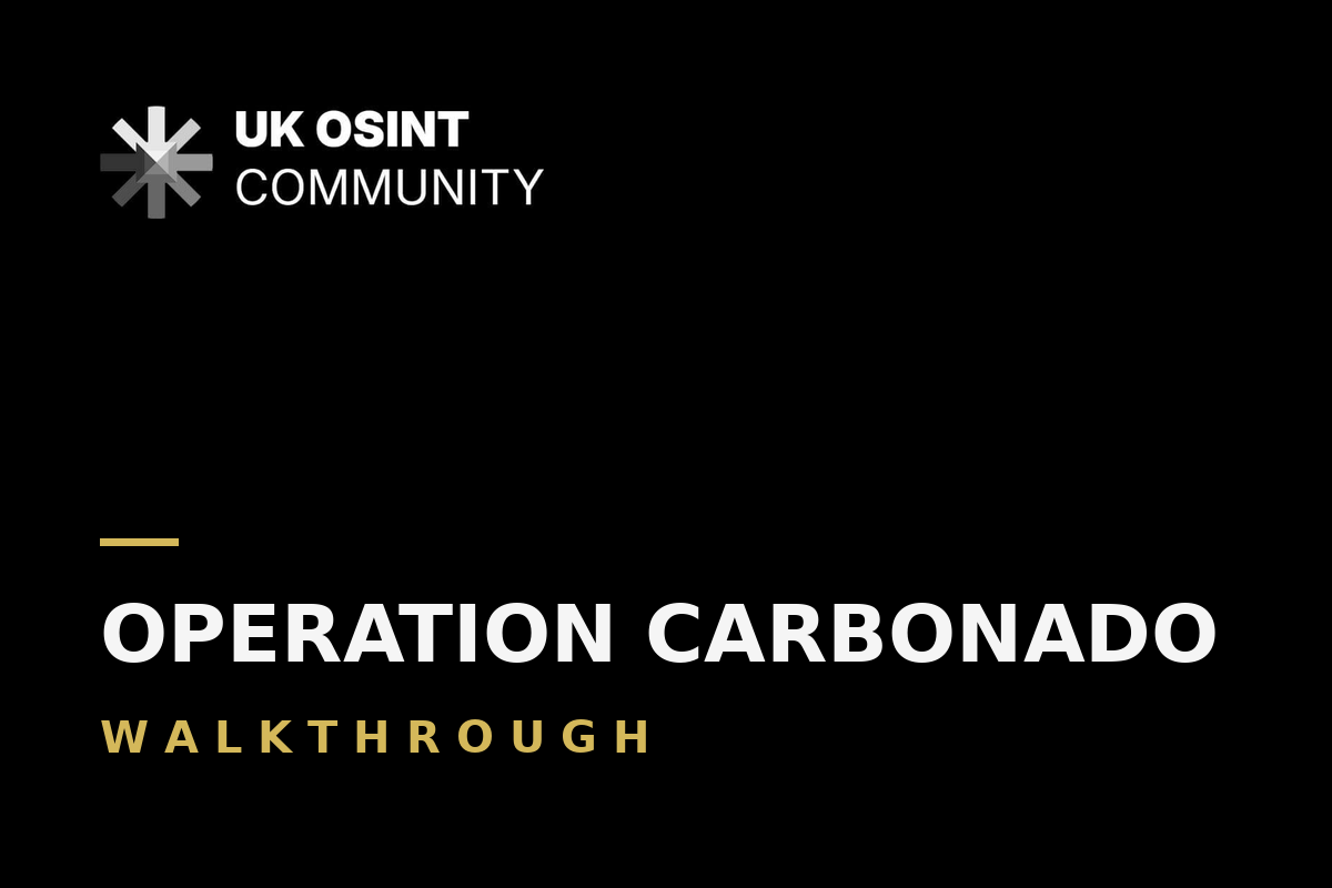 Operation Carbonado