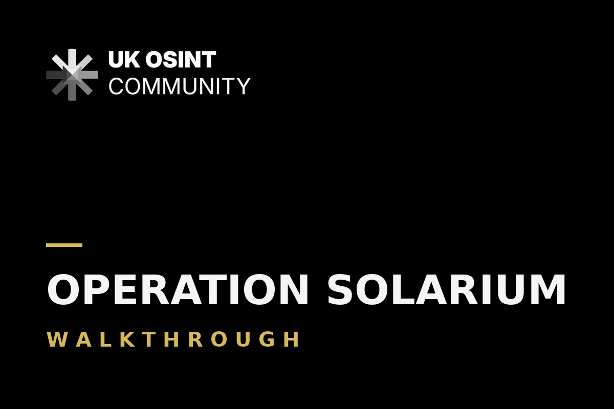 Operation Solarium