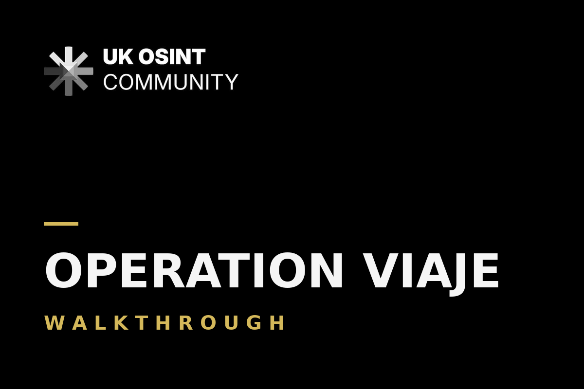 Operation Viaje